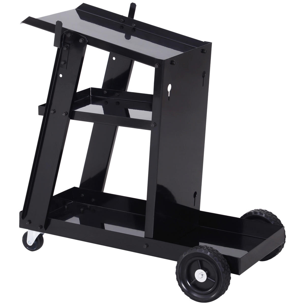 Werkstatt-Zubehör schwarz B/H/L: ca. 39x71x70 cm Schweißwagen - schwarz (70,00/39,00/71,00cm) - DURHAND