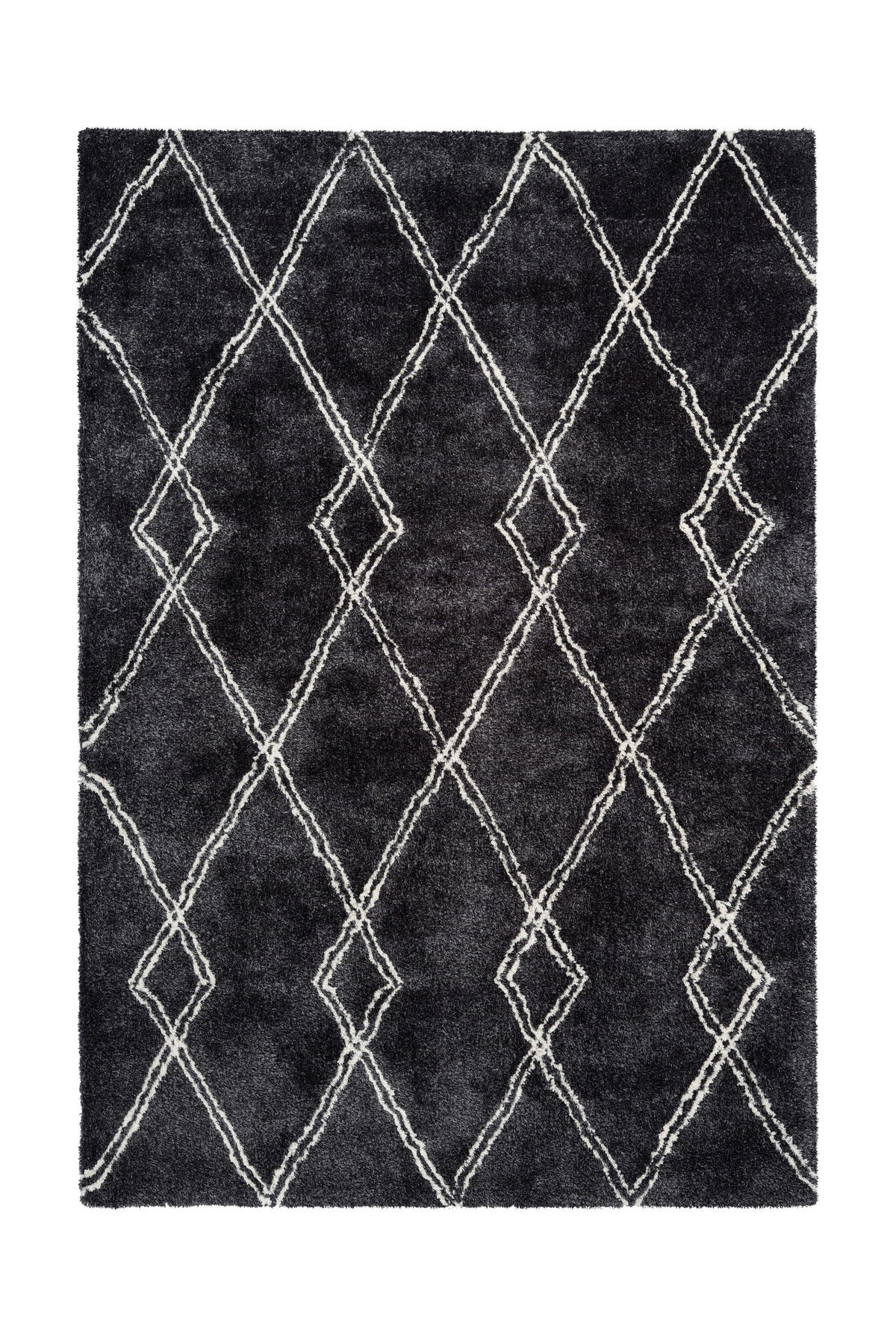 360Living Teppich anthrazit B/L: ca. 120x170 cm Teppich_Orlando 100 120 x 170cm - anthrazit (120,00/170,00cm) - 360Living
