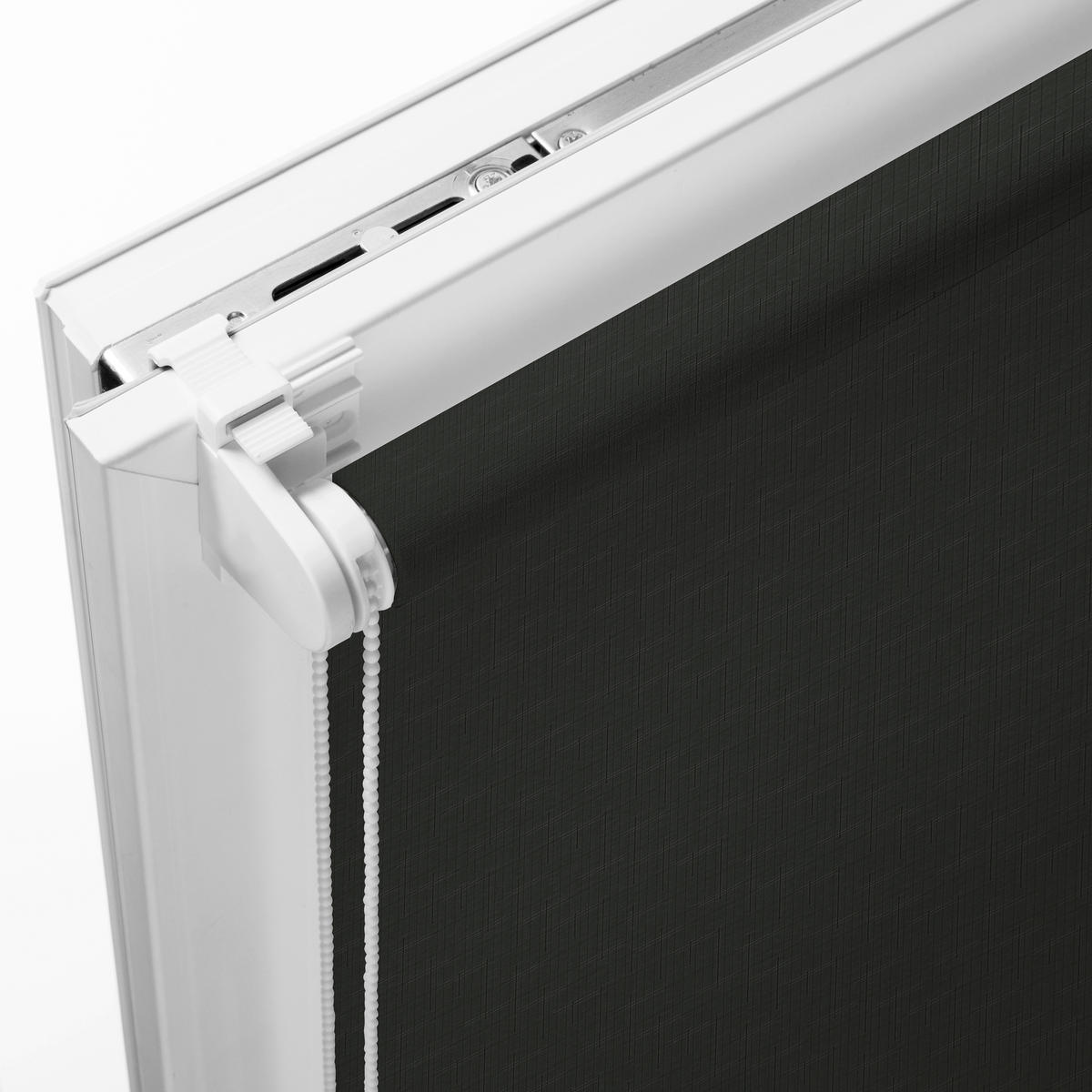 Rollo Struktur schwarz B/L: ca. 120x150 cm Struktur - schwarz (120,00/150,00cm) - Boviva
