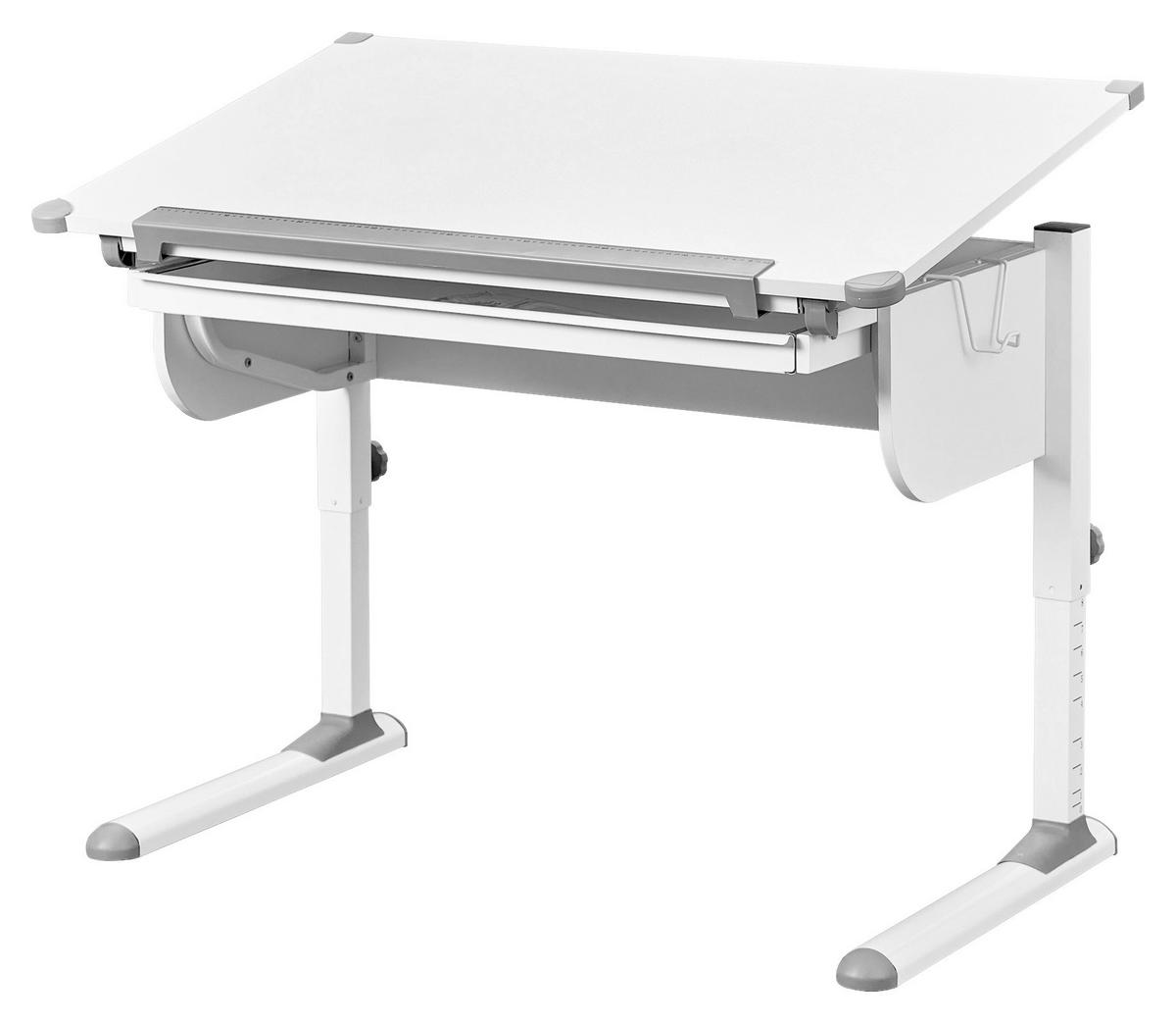 Schreibtisch Studare weiß B/H/T: ca. 110x57x68 cm Studare - weiß (110,00/57,00/68,00cm) - Inter Link