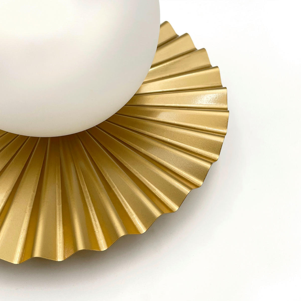 Lamkur Wandleuchte Kupfer Stahl Glas B/H/L: ca. 20x20x20 cm G9 1 Brennstellen Chita - Kupfer (20,00/20,00/20,00cm) - Lamkur