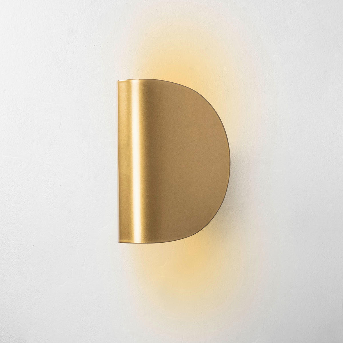 Opviq Wandleuchte 119FRS1142 gold Metall B/H/L: ca. 13x12x17 cm 1 Brennstellen Heybe - gold (17,00/13,00/12,00cm) - Opviq