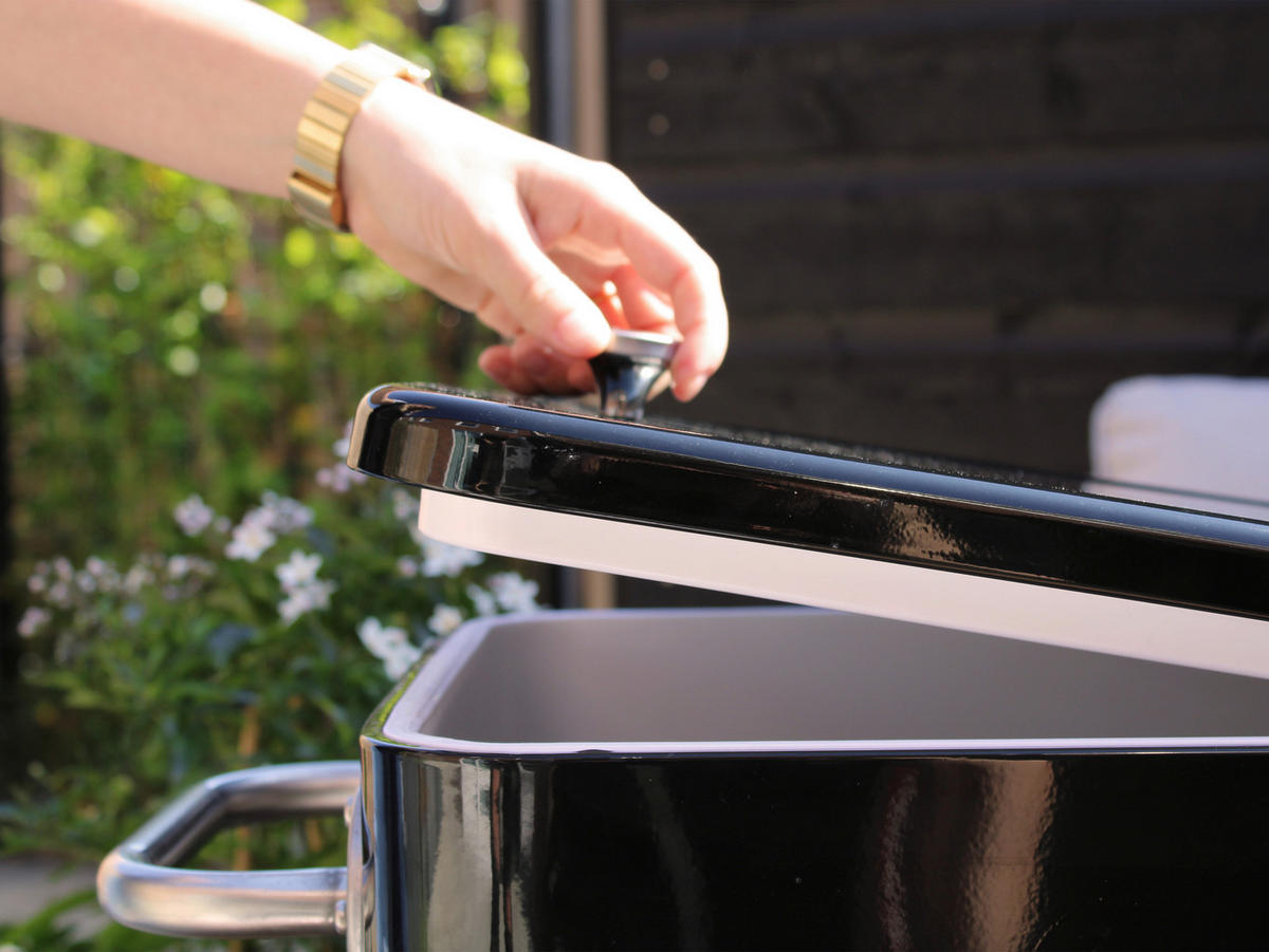 AXI Kühl-Wagen B/H/L: ca. 48x87x86 cm Kühl-Wagen - schwarz (86,00/48,00/87,00cm) - AXI