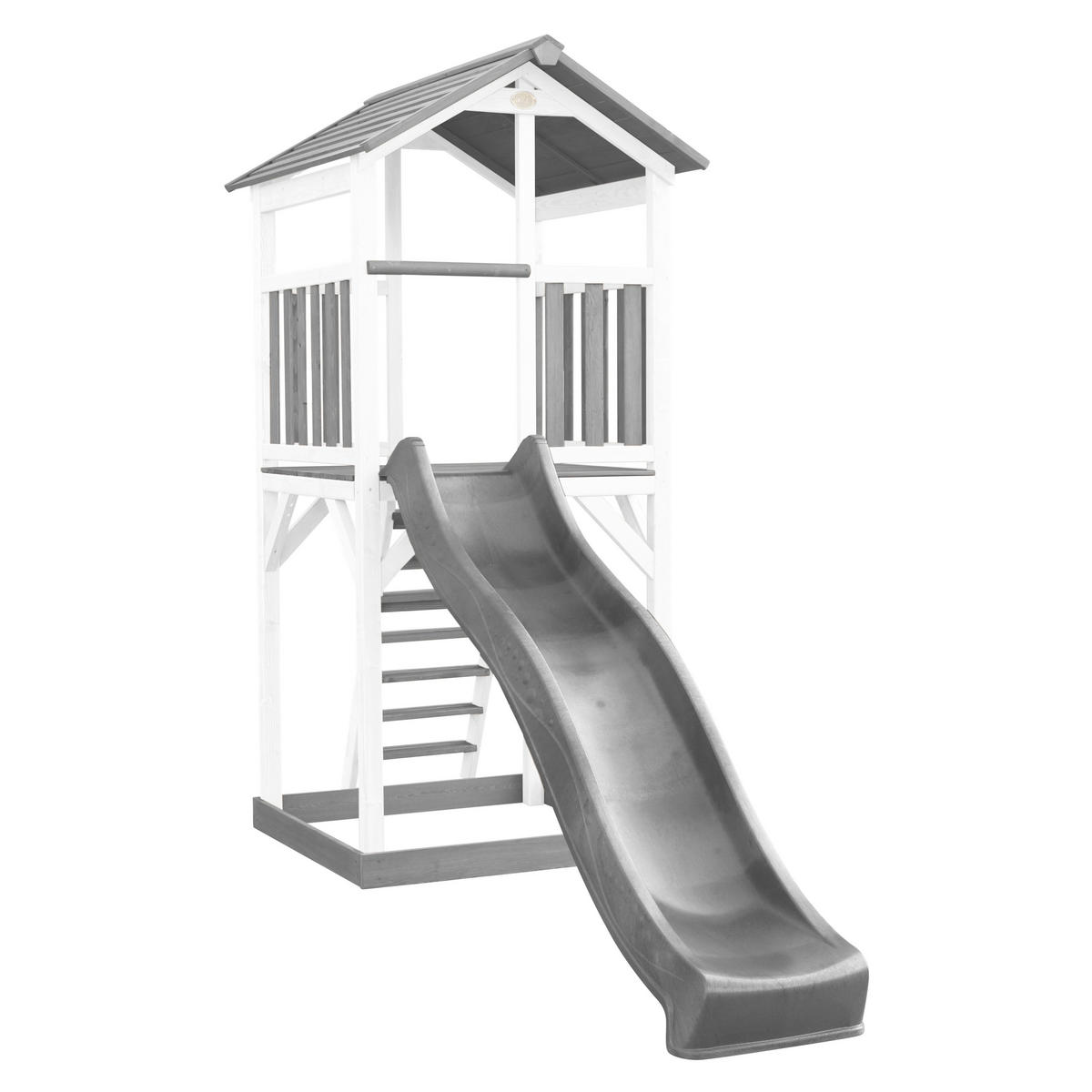 AXI Spielturm Beach Tower grau B/H/L: ca. 111x242x349 cm Beach Tower - grau (349,00/111,00/242,00cm) - AXI