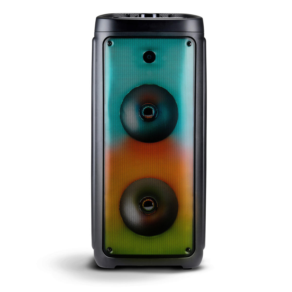 Lautsprecher 871125225651 schwarz B/H/T: ca. 30x67x29 cm Bluetooth-LED-Partylautsprecher - schwarz (30,00/67,00/29,00cm)