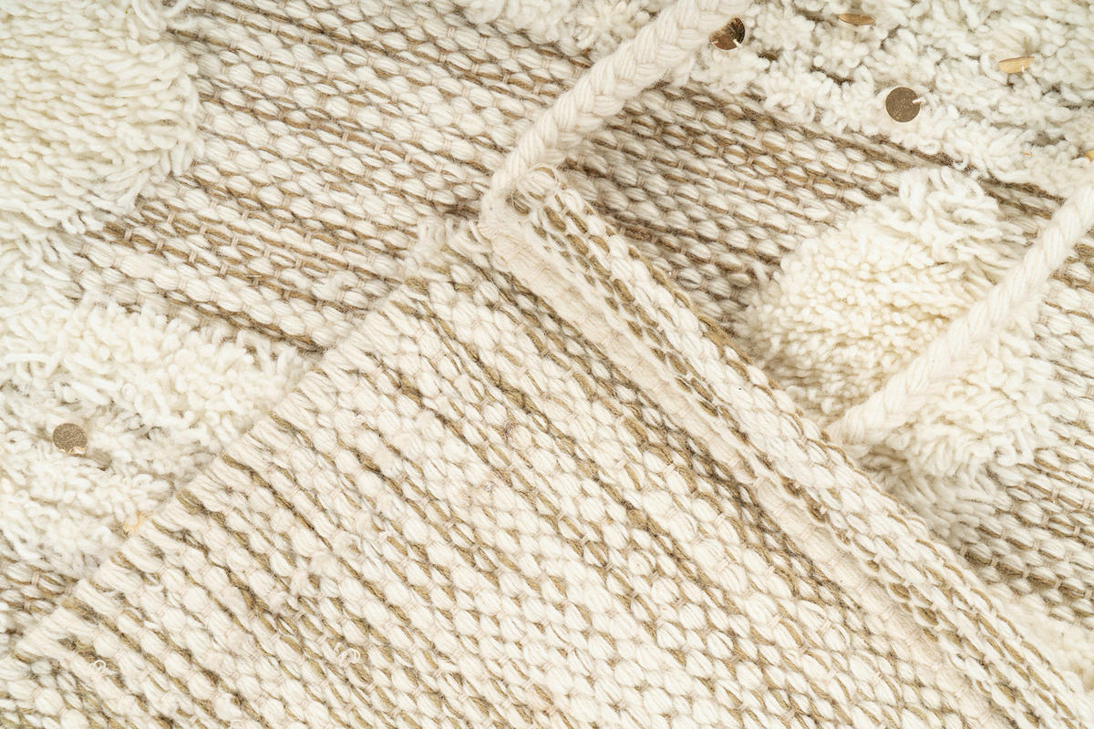 360Living Teppich Bohist khaki B/L: ca. 200x290 cm Bohist - creme/khaki (200,00/290,00cm) - 360Living