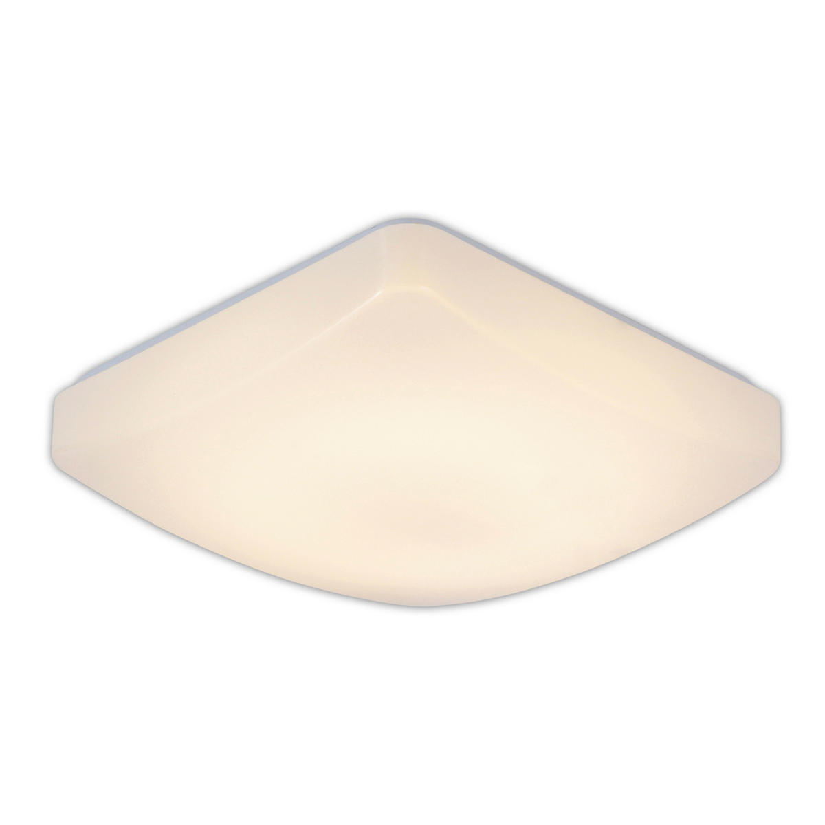 Näve Leuchten LED-Deckenleuchte weiß Metall Kunststoff B/H/T: ca. 27x27x8 cm LED-Deckenleuchte - weiß (27,00/27,00/8,00cm) - Näve Leuchten