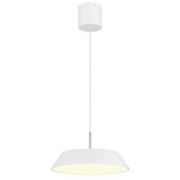 GLOBO LED-Hängeleuchte Opal weiß Metall Kunststoff H/D: ca. 180x40 cm 1.0 Brennstellen SILENA - weiß/Opal (40,00/180,00cm) - GLOBO