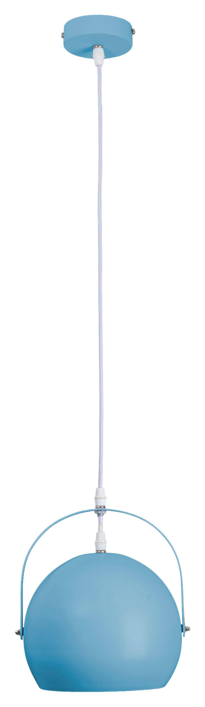 Näve Leuchten Pendelleuchte COLORADO NV6137812 blau Eisen H/D: ca. 132x25 cm E27 1 Brennstellen Pendelleuchte COLORADO mit E27 - blau (25,00/132,00cm) - Näve Leuchten