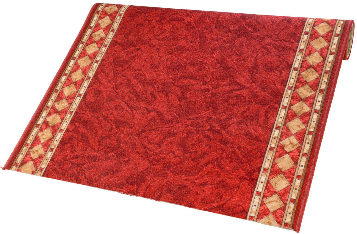 Läufer Cheops rot B: ca. 100 cm pro Meter Cheops - rot (100,00cm)