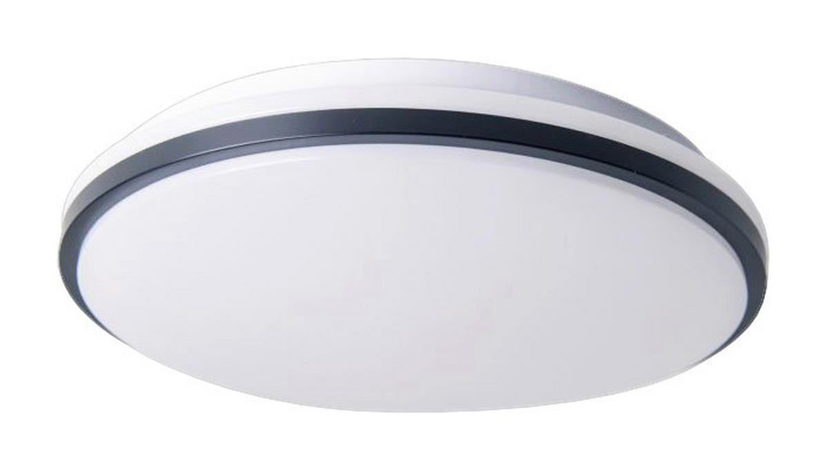 Näve Leuchten LED Deckenleuchte NV1380023 weiß Metall Kunststoff H/D: ca. 6x34 cm null 1 Brennstellen Irvine - weiß (34,00/6,00cm) - Näve Leuchten