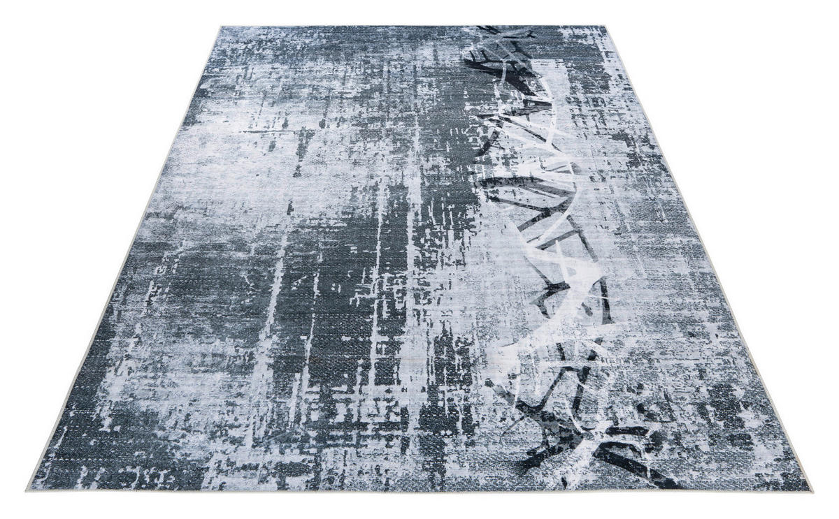 Obsession Teppich My Tranquil grau B/H/T/L/D: ca. 200x0,6x0x290x0 cm My Tranquil - grau (290,00/200,00/0,60cm) - Obsession