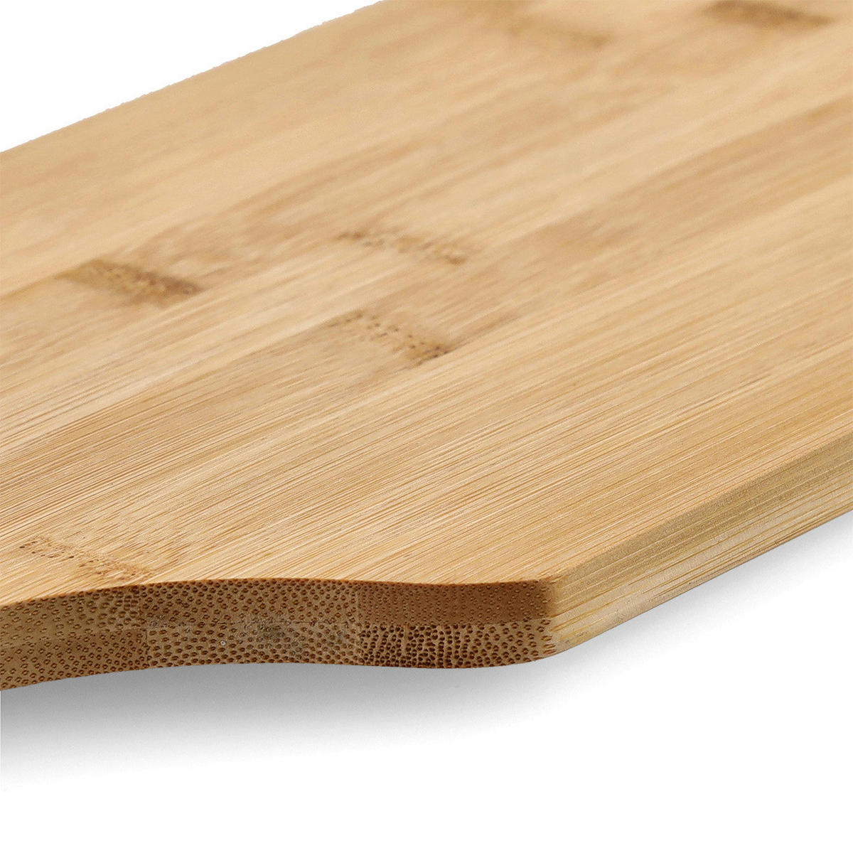 Zeller Schneide-/Servierbrett Schneid-/u.Servierbrett - natur (57,20/16,00/1,20cm) - Zeller