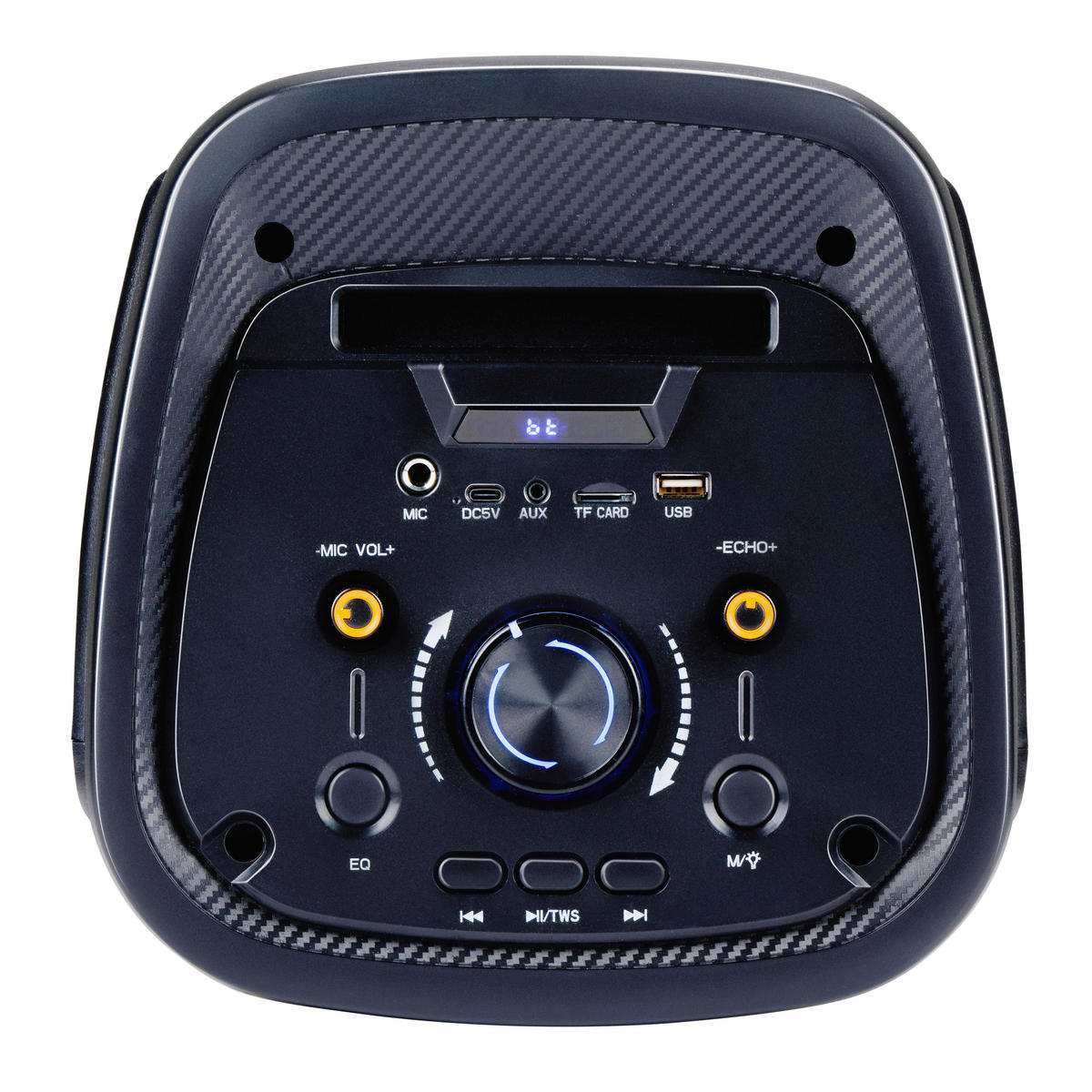 Lautsprecher 871125225651 schwarz B/H/T: ca. 30x67x29 cm Bluetooth-LED-Partylautsprecher - schwarz (30,00/67,00/29,00cm)