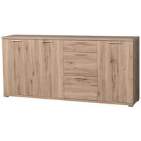 Sideboard 3202-177 Eiche San-Remo Nachbildung B/H/T: ca. 192x88x40 cm 3202-177 - Eiche (192,00/88,00/40,00cm) - Germania