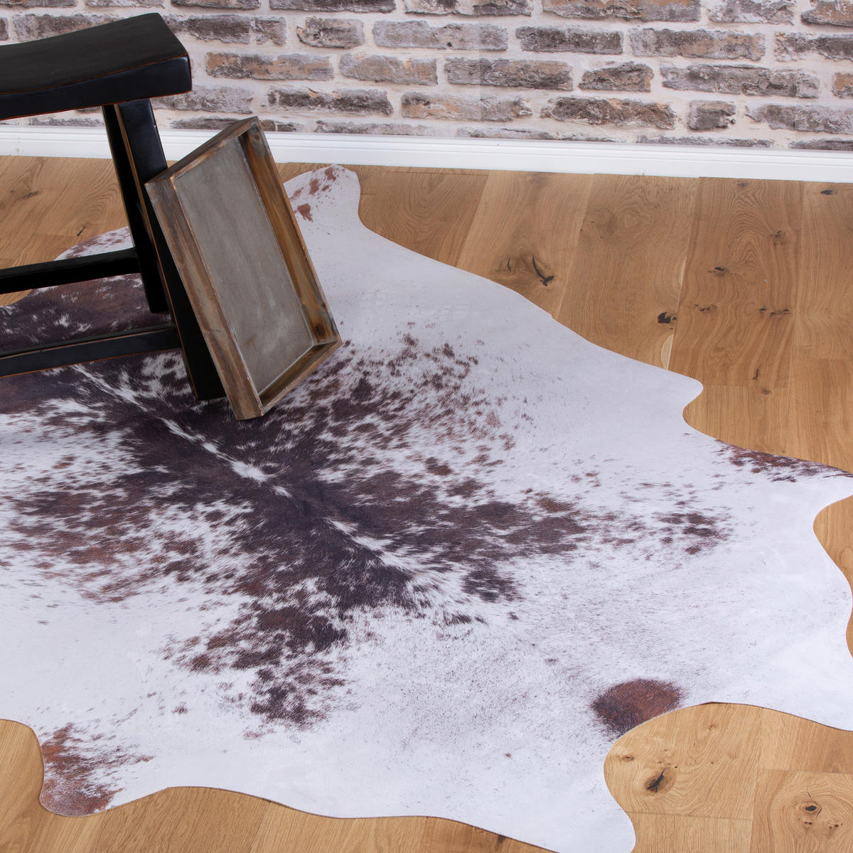 Obsession Fellimitat My Toledo braun B/L: ca. 155x190 cm My Toledo - braun/weiß (155,00/190,00cm) - Obsession