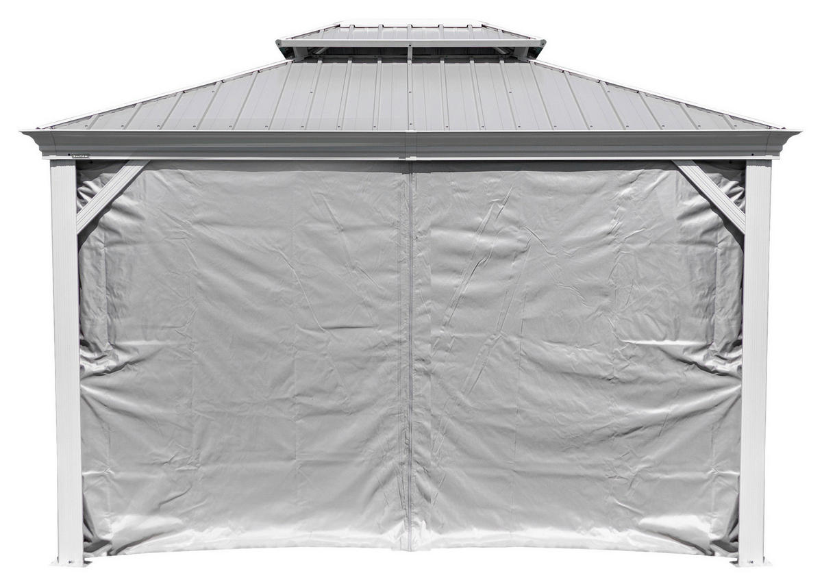 Sojag Pavillon-Vorhang-Set Messina taupe Polyester Messina - taupe - Sojag