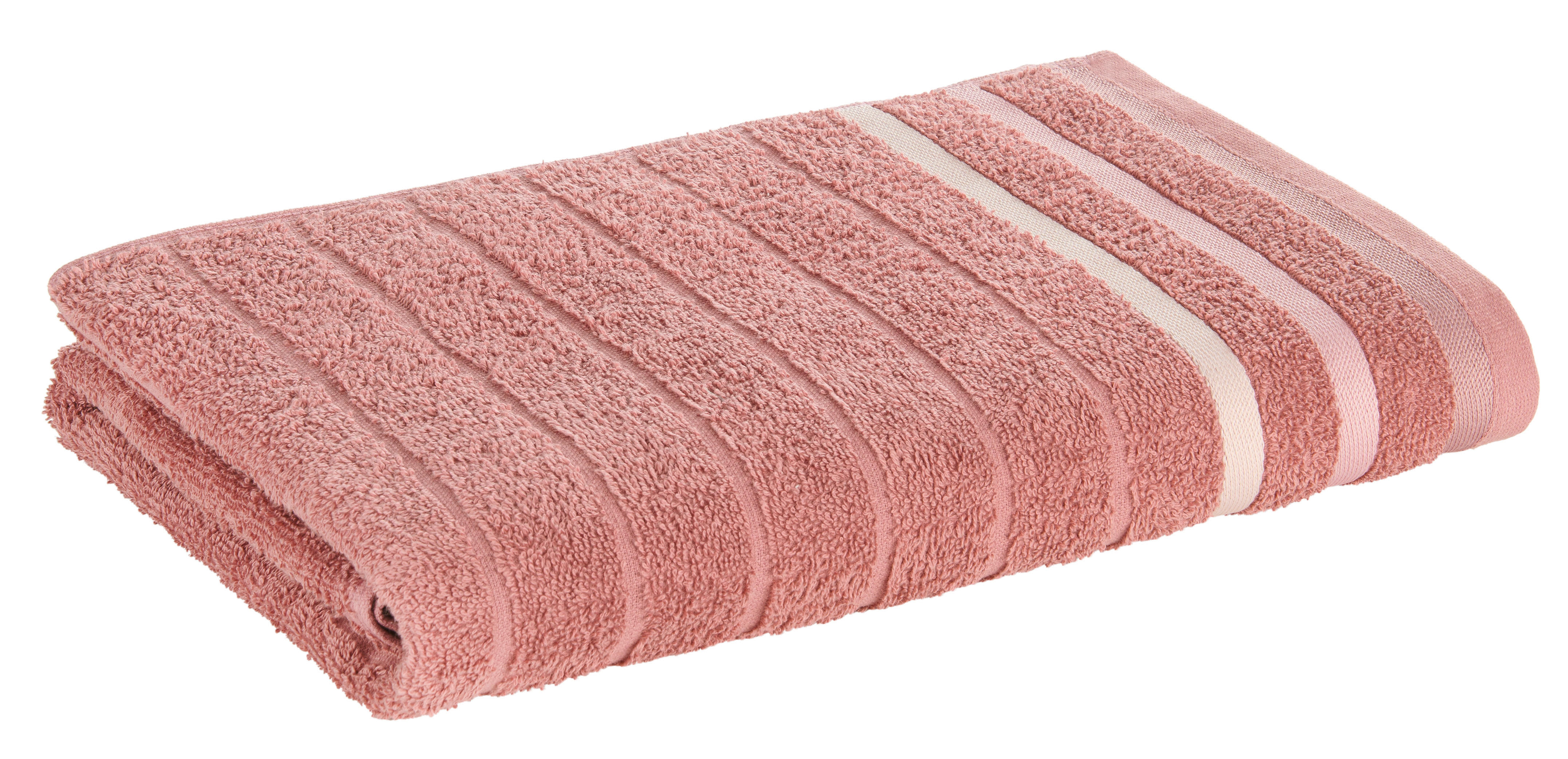 Duschtuch Marta Marta - altrosa (70,00/140,00cm) - oh cosy