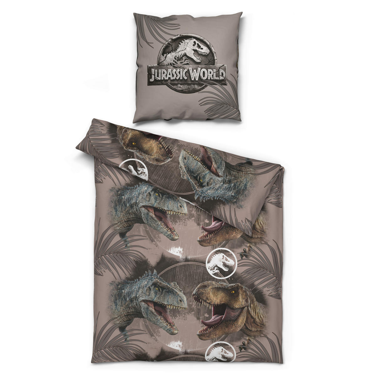 Microfaser Bettwäsche Bettwäsche_Microfaser_Jurassic - Multi (135,00/200,00cm) - Jurassic World