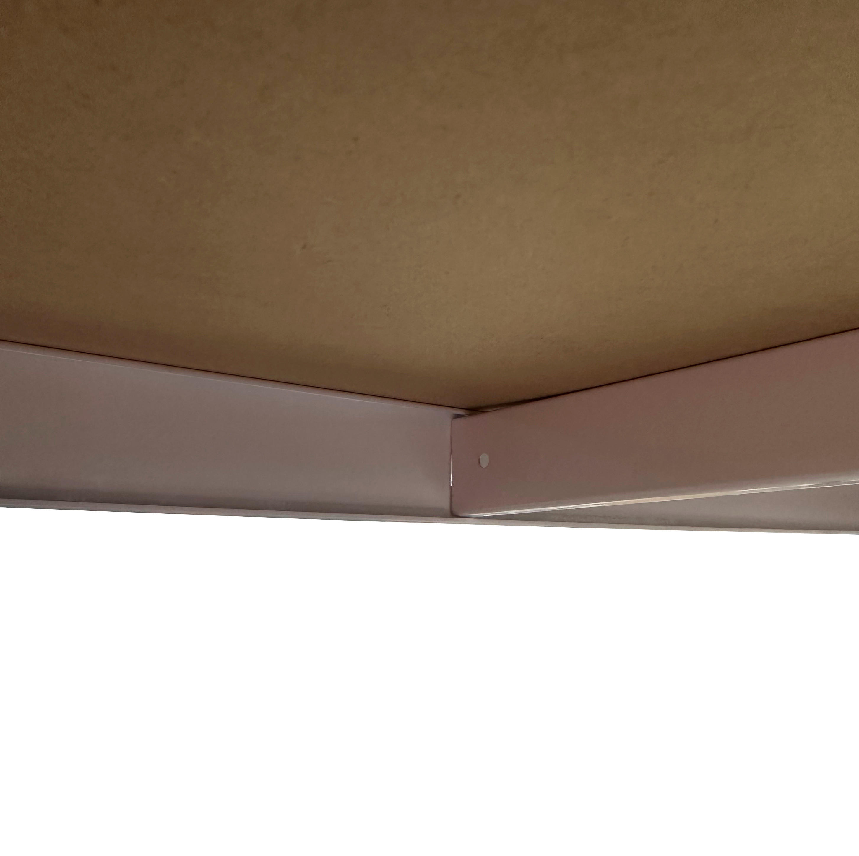 Schwerlaststeckregal weiß B/H/T: ca. 90x160x60 cm Schwerlaststeckregal 160x90x60cm W - weiß (90,00/160,00/60,00cm)