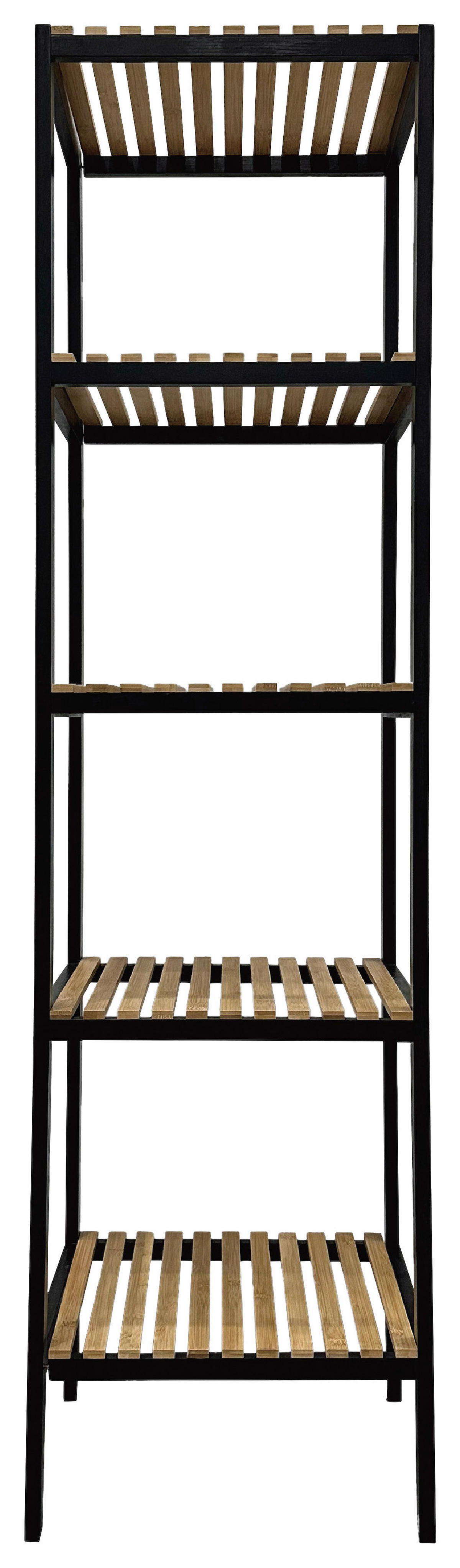 Regal Johanna schwarz B/H/T: ca. 37x140x33 cm Johanna - schwarz (37,00/140,00/33,00cm)