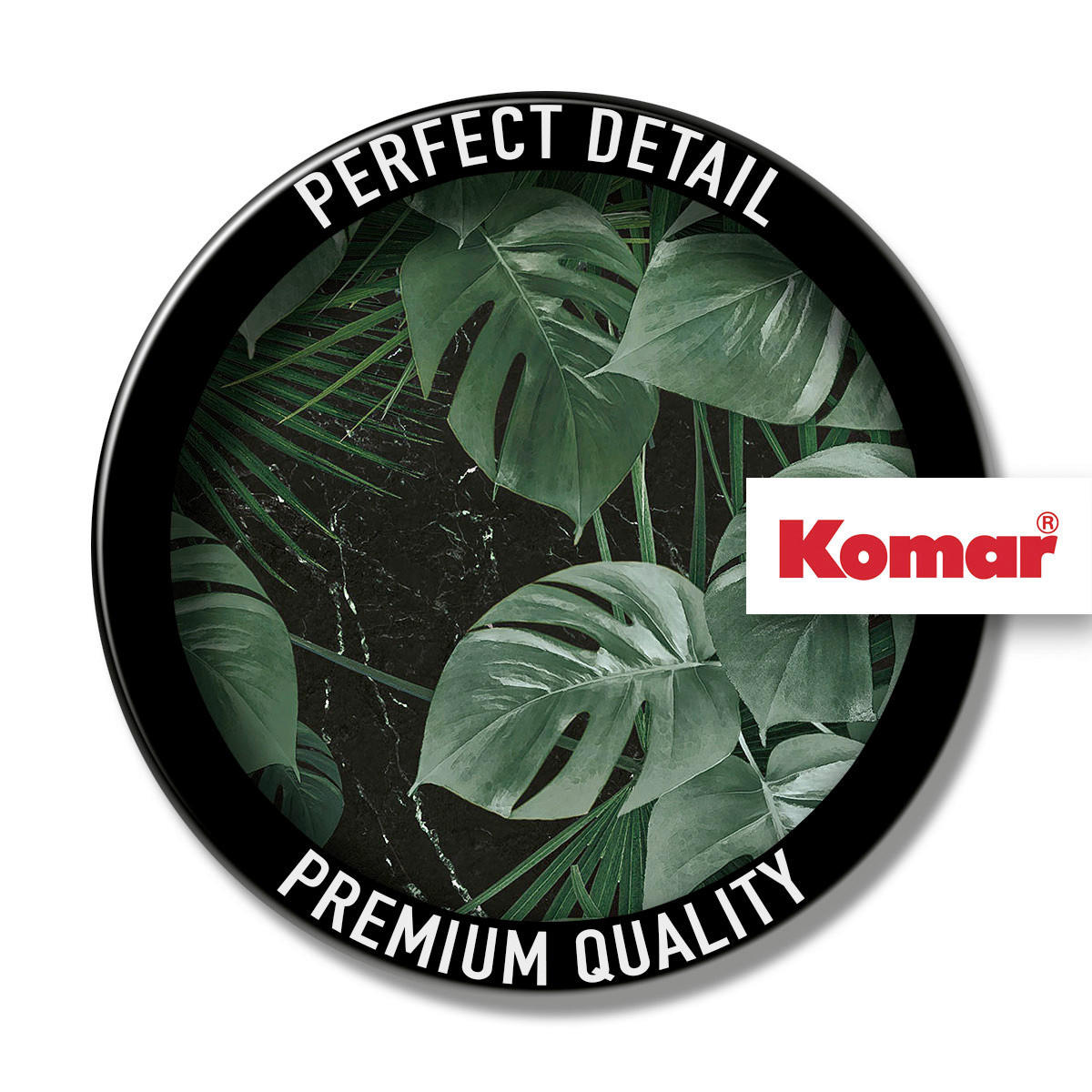 Komar Fototapete Monstera on Marble B/L: ca. 200x250 cm Monstera on Marble - (200,00/250,00cm) - Komar