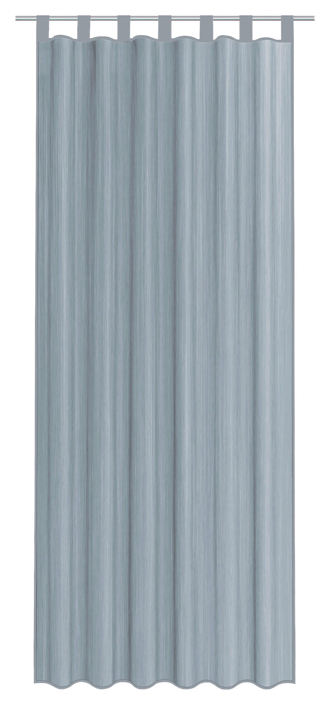 Schlaufenvorhang Look blau B/L: ca. 140x235 cm Look - blau (140,00/235,00cm) - Sensation