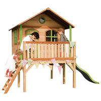 AXI Spielhaus Sophie grün B/H/L: ca. 380x274x212 cm Sophie - braun/grün (212,00/380,00/274,00cm) - AXI