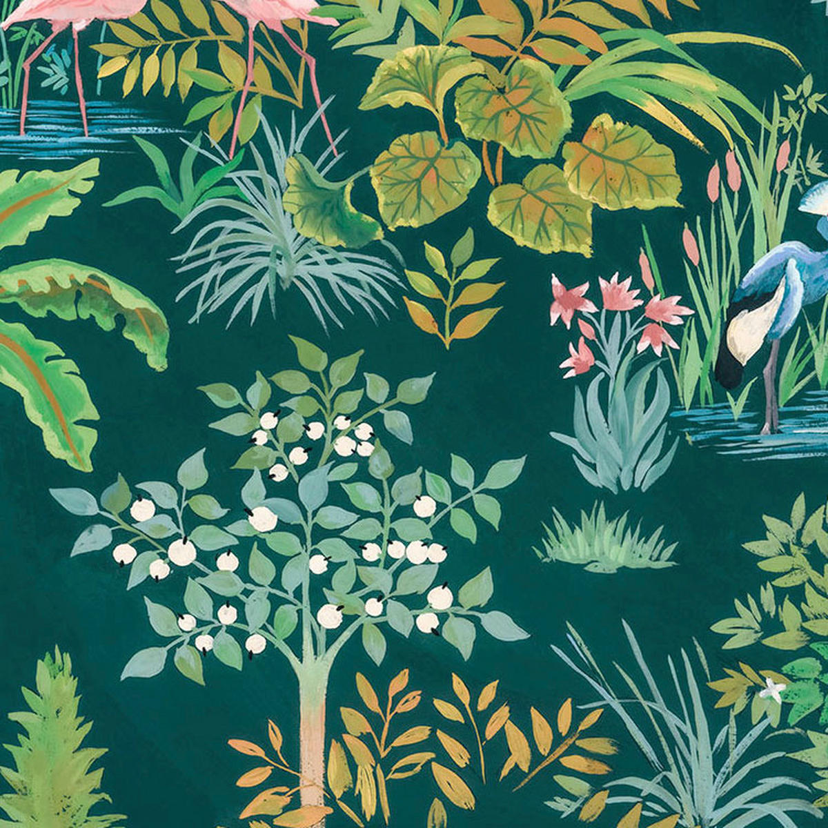 Komar Fototapete Happy Jungle B/L: ca. 200x280 cm Happy Jungle - (200,00/280,00cm) - Komar