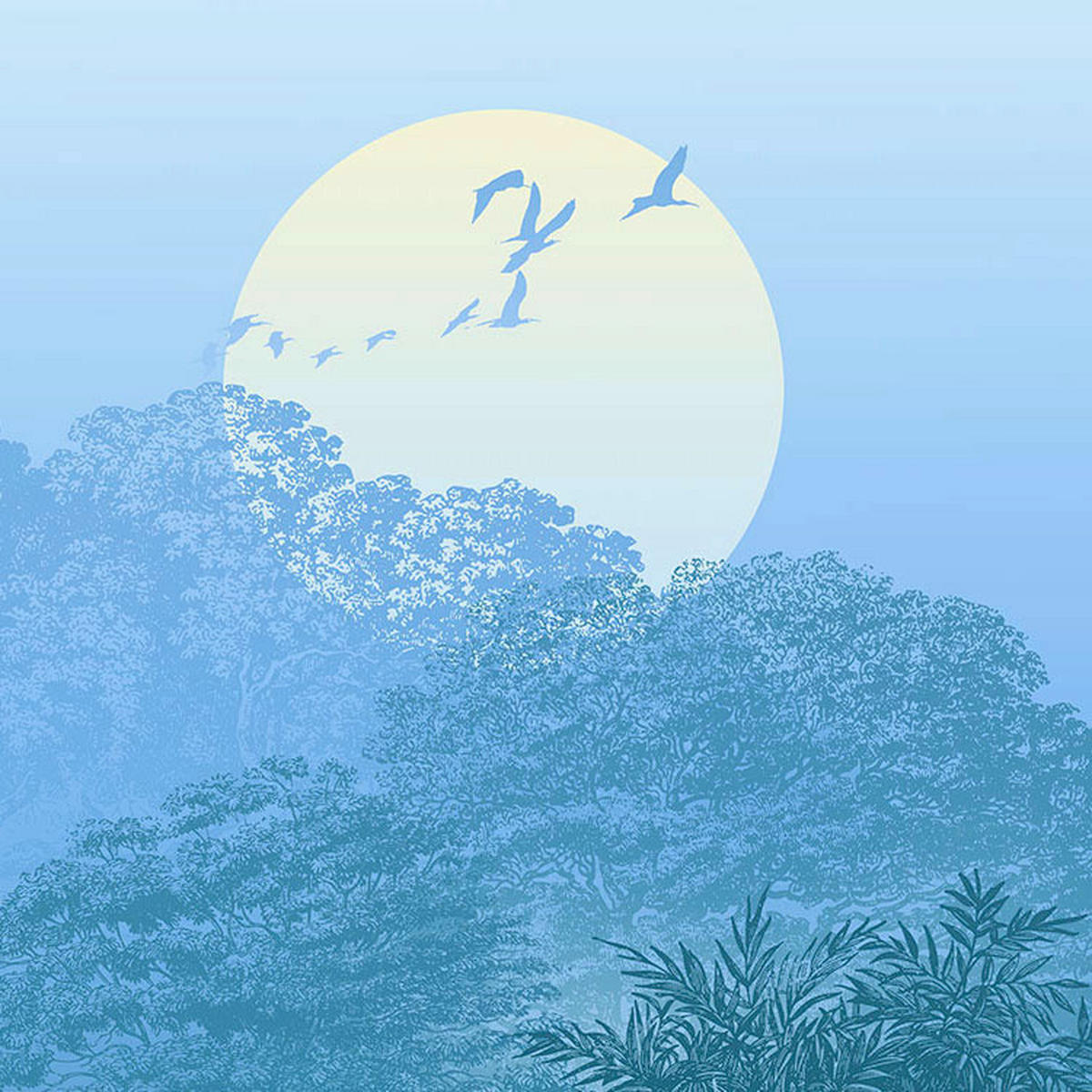 Komar Fototapete Deep in the Jungle B/L: ca. 400x280 cm Deep in the Jungle - (400,00/280,00cm) - Komar