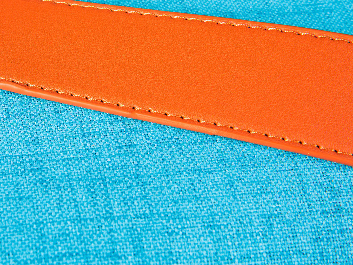 Inter Link Hocker Dilia hellblau MDF B/H/T: ca. 42x36x30 cm Dilia - hellblau (42,00/36,00/30,00cm) - Inter Link