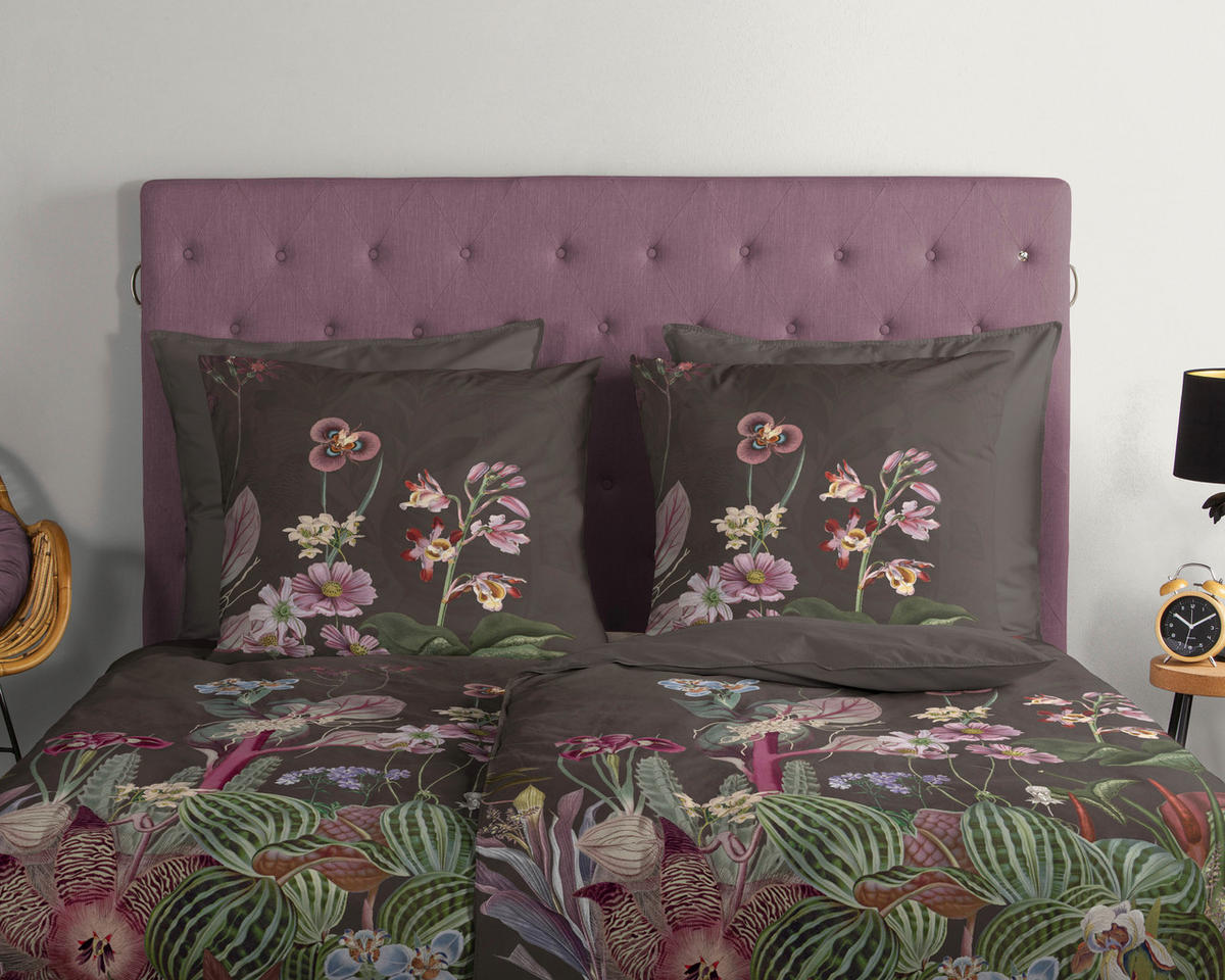 Bettwäsche Phoebe braun Baumwolle B/L: ca. 155x220 cm Phoebe - braun (155,00/220,00cm) - Good Morning