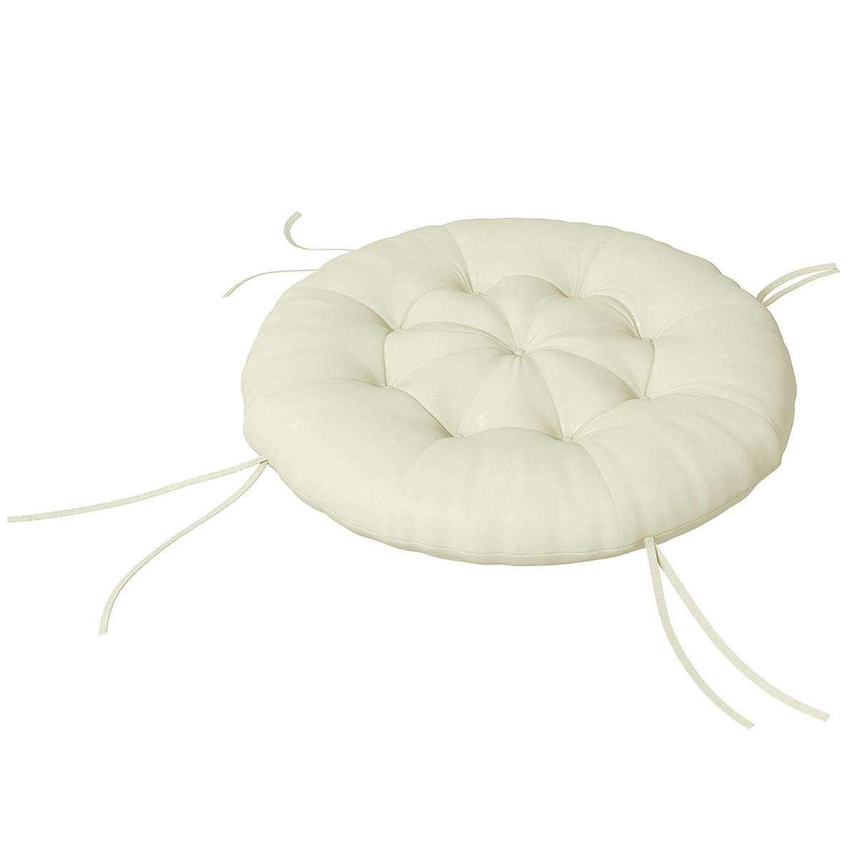 Outsunny Sitzkissen beige Polyester B/H/L: ca. 80x10x80 cm Sitzkissen - beige (80,00/80,00/10,00cm) - Outsunny
