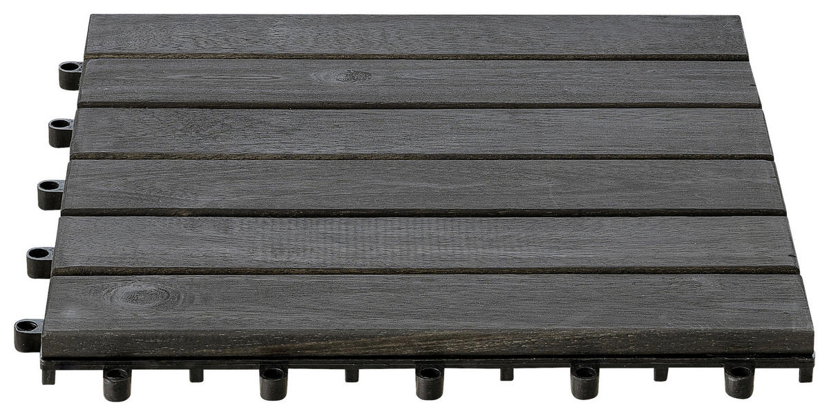 POCOline Terrassenfliese Anthrazit anthrazit B/L: ca. 30x30 cm Anthrazit - anthrazit (30,00/30,00/2,40cm) - POCOline