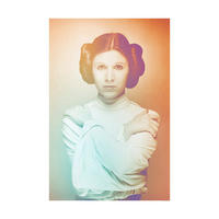 Komar Poster Star Wars Classic Icons Color Leia Star Wars B/L: ca. 50x70 cm Star Wars Classic Icons Color Leia - (50,00/70,00cm) - Komar