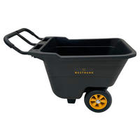 Westmann Schubkarre Prakta schwarz B/H/L: ca. 55,5x67x985 cm Prakta - schwarz (985,00/55,50/67,00cm) - Westmann