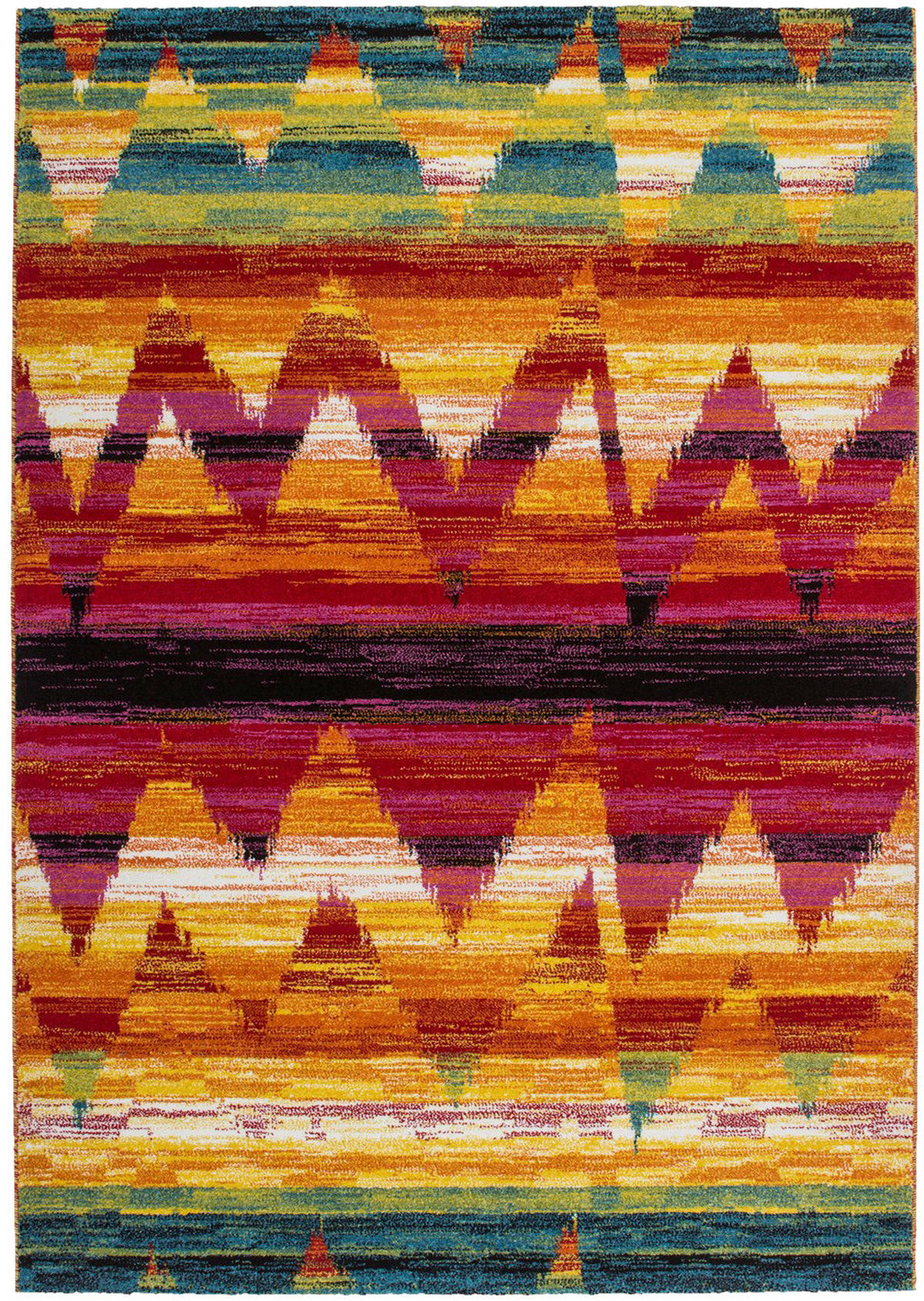 Kayoom Kurzflorteppich Guayama 245 mehrfarbig B/L: ca. 160x230 cm Guayama 245 - mehrfarbig (160,00/230,00cm) - Kayoom
