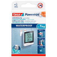 Powerstrips weiß Kunststoff B/H/L: ca. 1,4x3,4x3,4 cm Powerstrip_Waterproof_S_tesa - weiß (3,40/1,40/3,40cm) - tesa