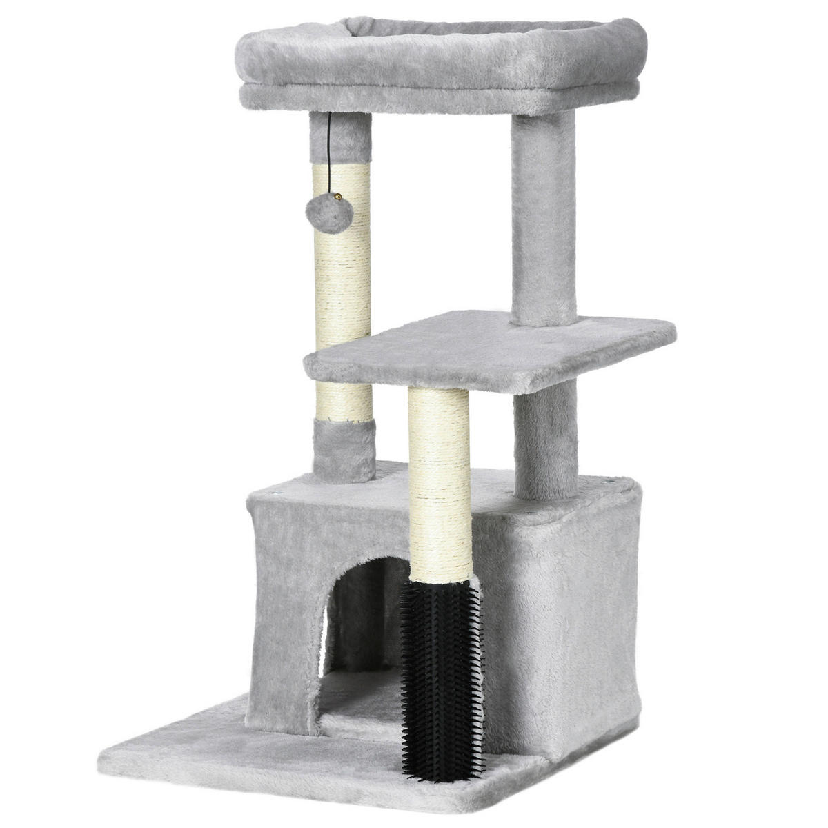 PawHut Kratzbaum Kratzbaum - (48,00/48,00/80,00cm) - PawHut