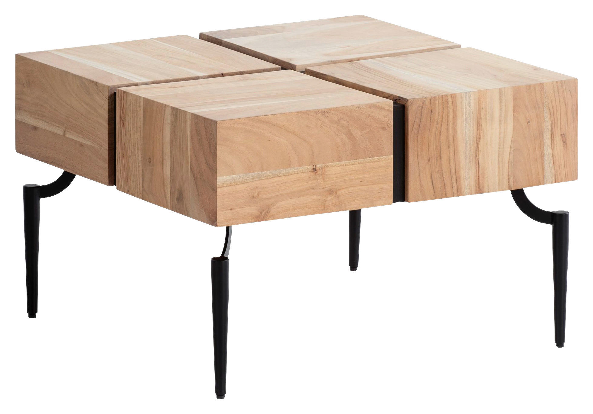 Couchtisch  B/H/T: ca. 60x40x60 cm Couchtisch - (60,00/40,00/60,00cm) - Wohnling