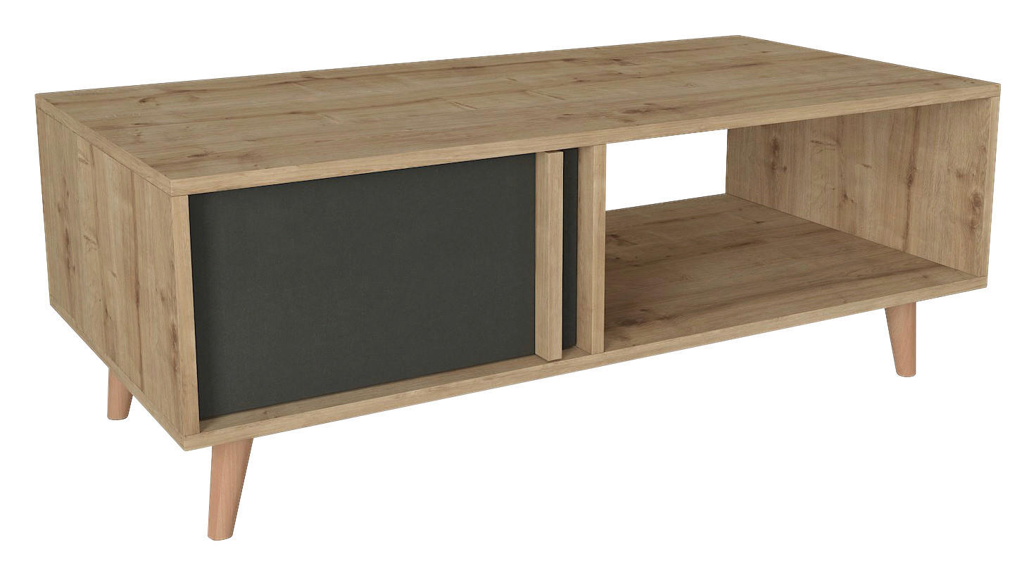 Couchtisch Malmo Saphir anthrazit B/H/T: ca. 120x45x60 cm Malmo - Saphir/anthrazit (120,00/45,00/60,00cm) - moebel17