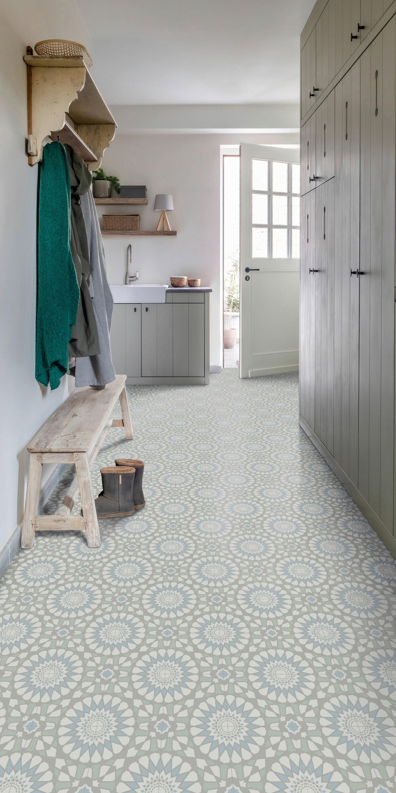 Thumbnail - Vinylboden Craft Fliese B/L: ca. 200x400 cm pro Stück