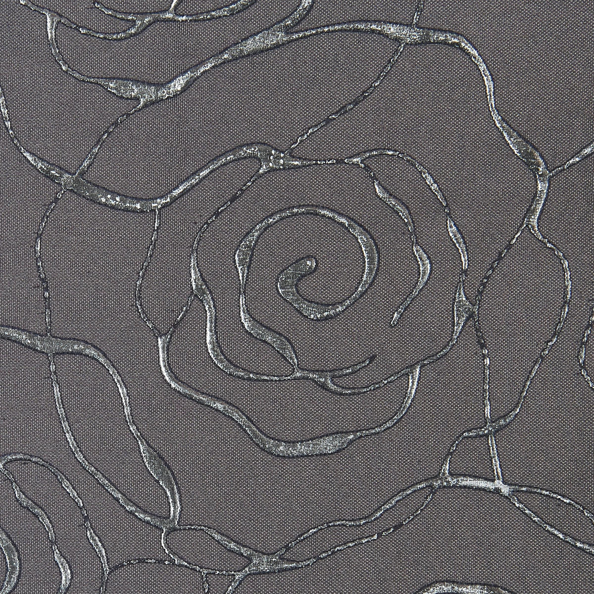 silver edition Ösenvorhang Glamour grau B/L: ca. 135x245 cm Glamour - grau (135,00/245,00cm) - silver edition