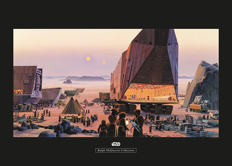 Komar Poster Star Wars Classic RMQ Java Market Star Wars B/L: ca. 70x50 cm