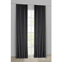 silver edition Dekovorhang Tessin schwarz B/L: ca. 140x245 cm Tessin - schwarz (140,00/245,00cm) - silver edition