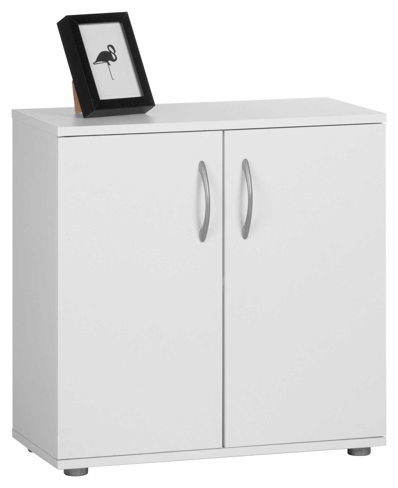 Kommode Peggy 1 weiß B/H/T: ca. 57x58x29 cm Peggy 1 - weiß (57,00/58,00/29,00cm)