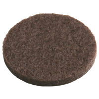 Meister Filzgleiter braun D: ca. 1,7 cm 20 tlg. Filzgleiter_20erPack 17mm - braun (1,70cm) - Meister