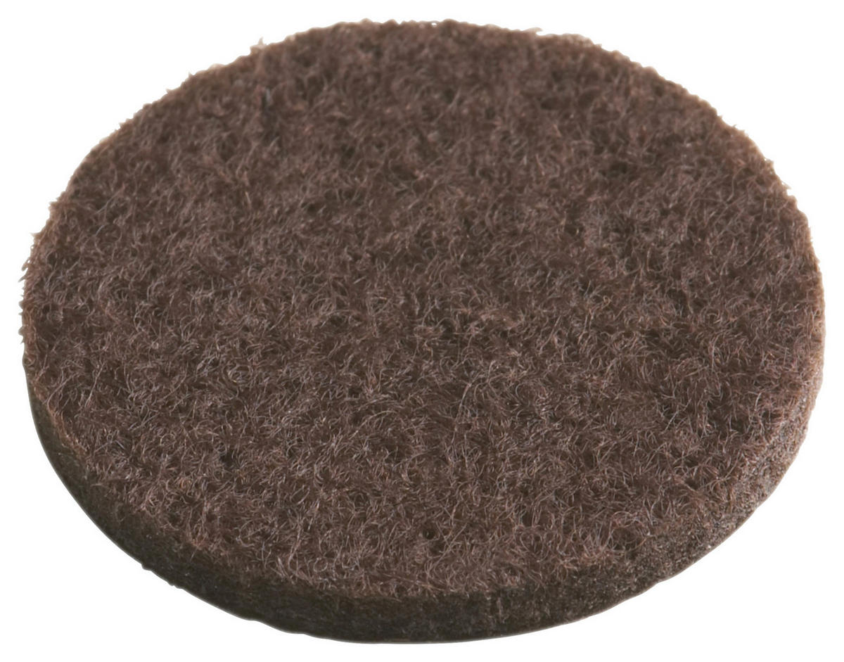 Meister Filzgleiter braun D: ca. 1,7 cm 20 tlg. Filzgleiter_20erPack 17mm - braun (1,70cm) - Meister