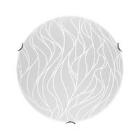SPOT Light Deckenleuchte 4734112 weiß Chrom Glas Metall H/D: ca. 11x40 cm Winsconsin - weiß/Chrom (40,00/11,00cm) - SPOT Light