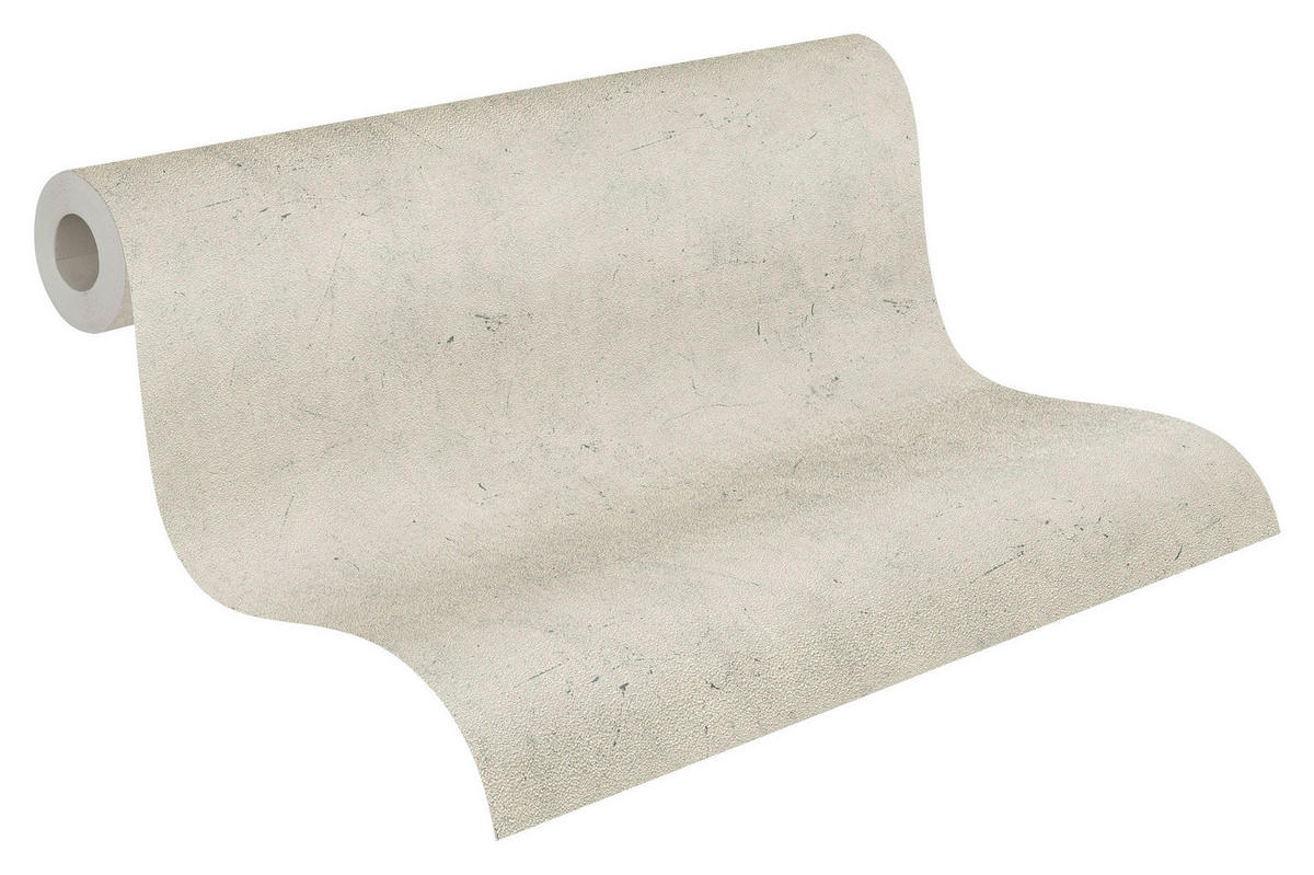 A.S.Creation Vliestapete Beton Concrete & More Uni beige B/L: ca. 53x1005 cm Beton Concrete & More - beige (53,00/1005,00cm) - A.S.Creation